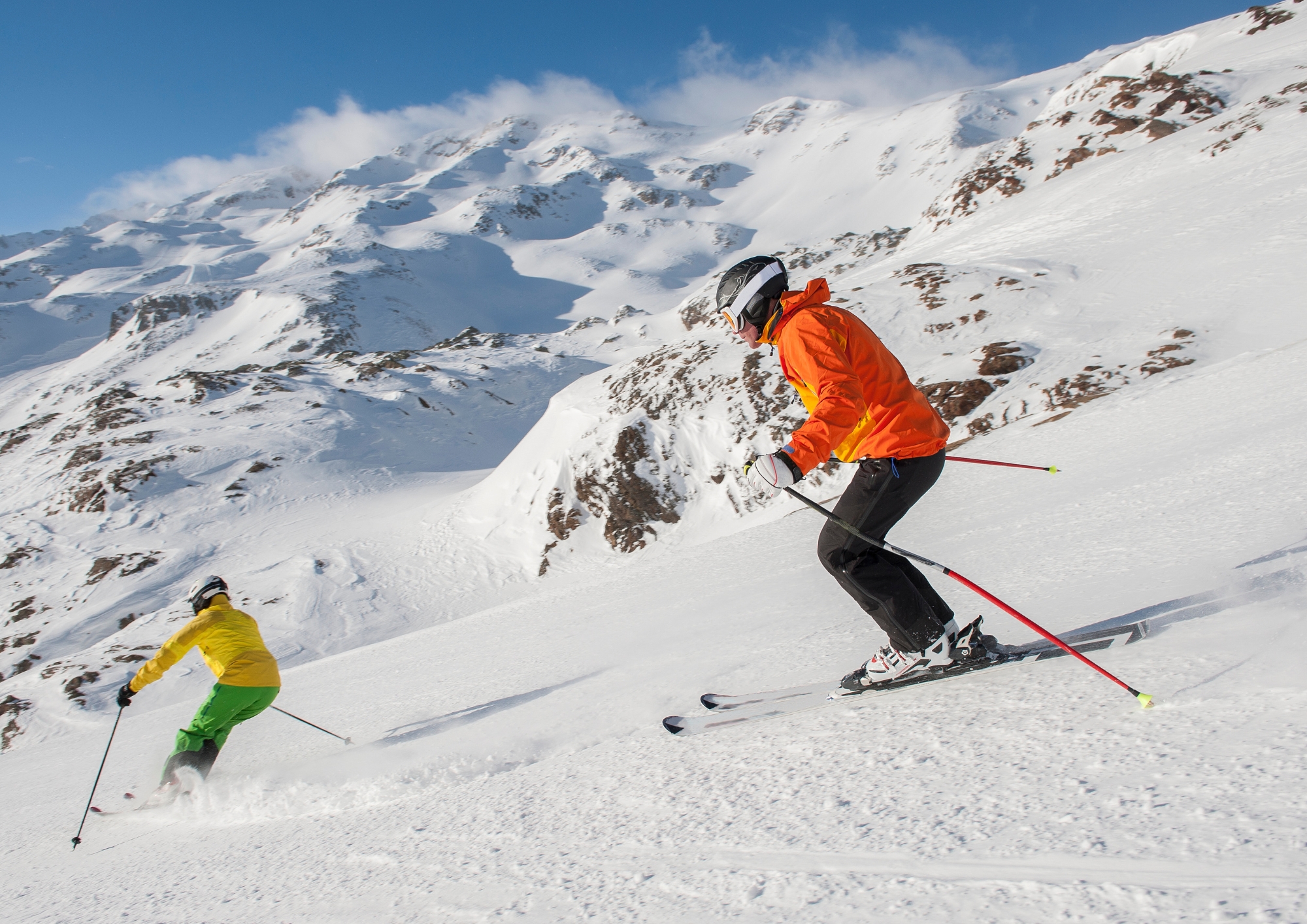 Skiing Mount Toubkal
